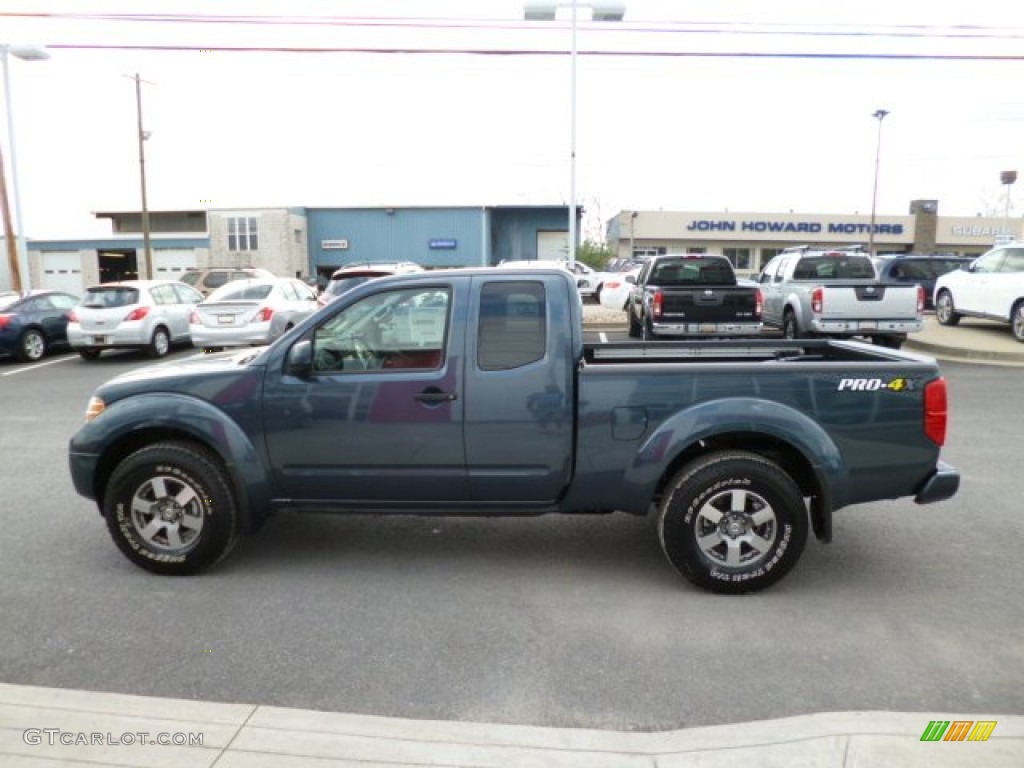 Graphite Blue 2013 Nissan Frontier Pro-4X King Cab 4x4 Exterior Photo #80035480