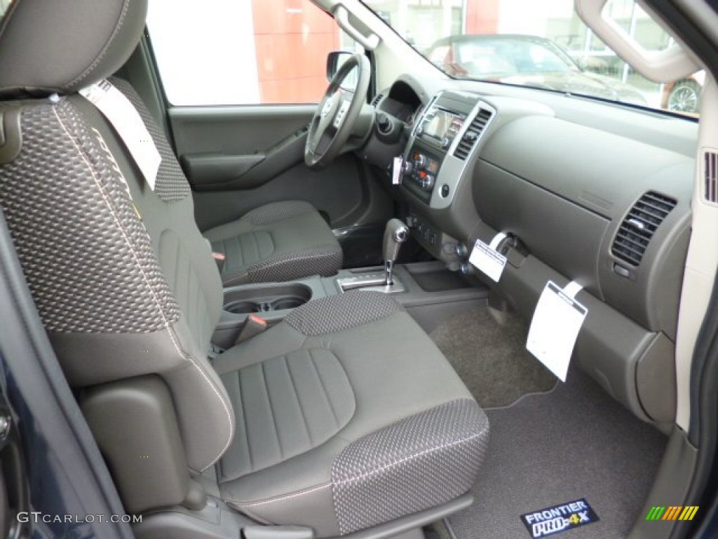 Graphite/Steel Pro-4X Interior 2013 Nissan Frontier Pro-4X King Cab 4x4 Photo #80035514