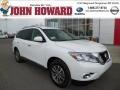 2013 Moonlight White Nissan Pathfinder SL 4x4  photo #1