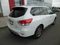 2013 Moonlight White Nissan Pathfinder SL 4x4  photo #7