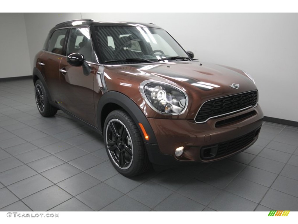 2013 Cooper S Countryman - Brilliant Copper Metallic / Carbon Black photo #1