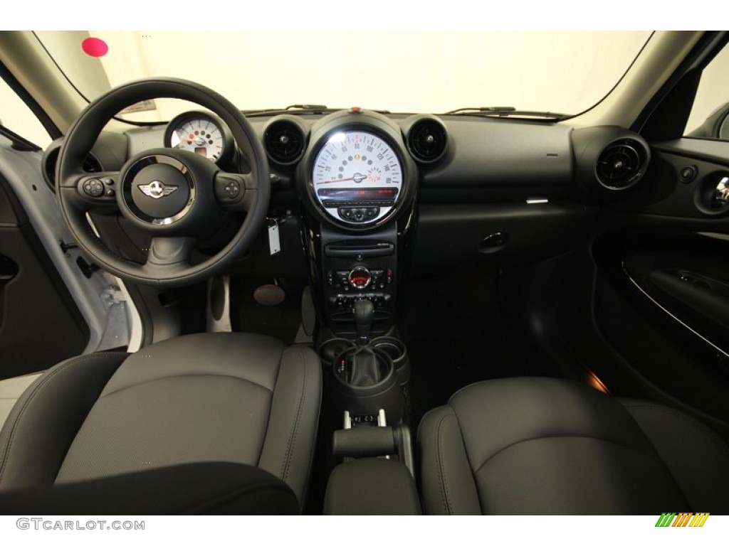 2013 Mini Cooper Paceman Carbon Black Dashboard Photo #80035931