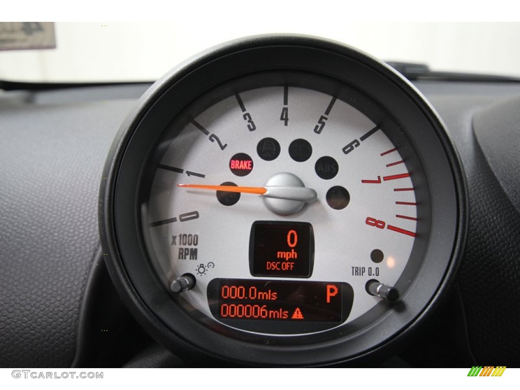 2013 Mini Cooper Paceman Gauges Photo #80036054