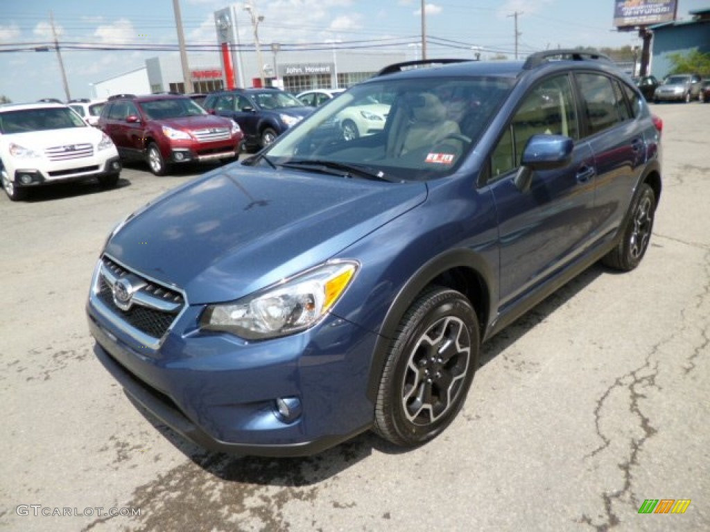 2013 XV Crosstrek 2.0 Limited - Marine Blue Pearl / Ivory photo #3