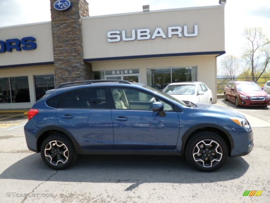2013 XV Crosstrek 2.0 Limited - Marine Blue Pearl / Ivory photo #7