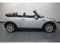 2013 White Silver Metallic Mini Cooper Convertible Highgate Package  photo #2