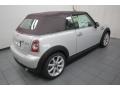 2013 White Silver Metallic Mini Cooper Convertible Highgate Package  photo #10