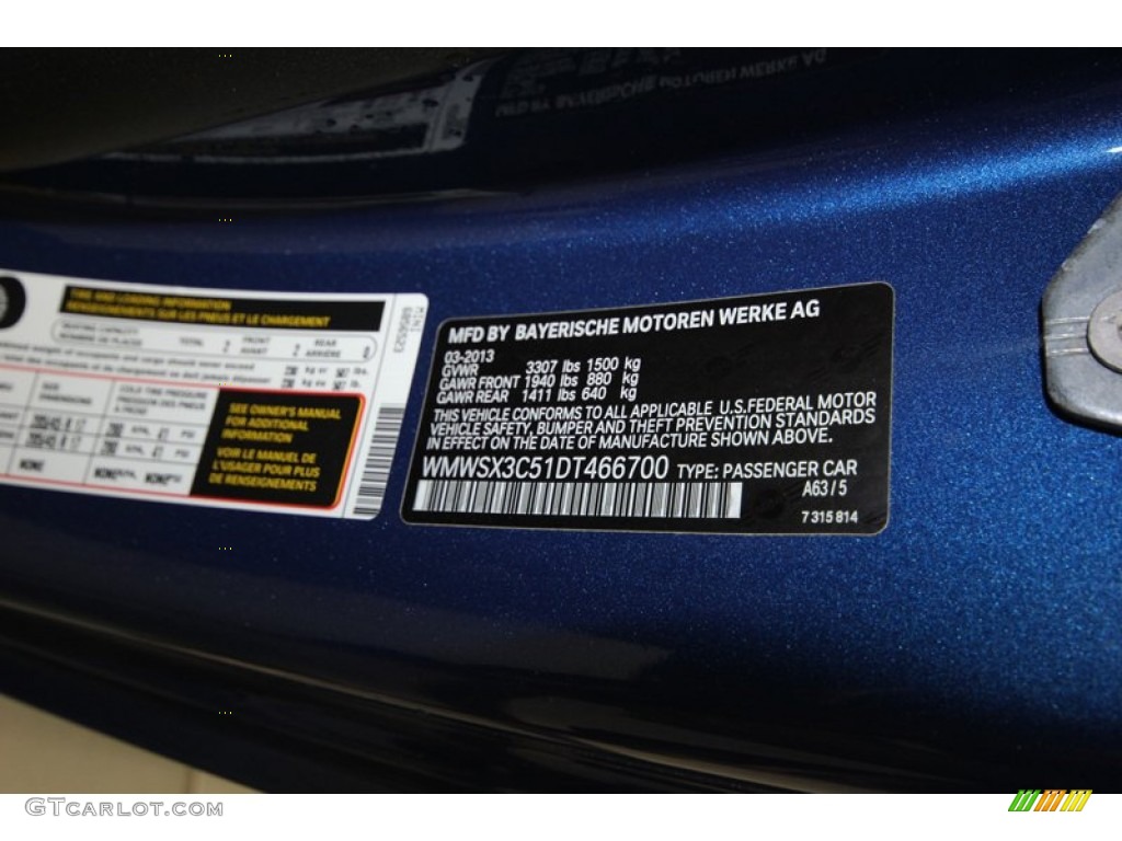 2013 Cooper S Coupe - Lightning Blue Metallic / Carbon Black photo #9