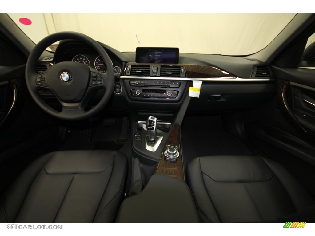 2013 3 Series 328i Sedan - Glacier Silver Metallic / Black photo #4