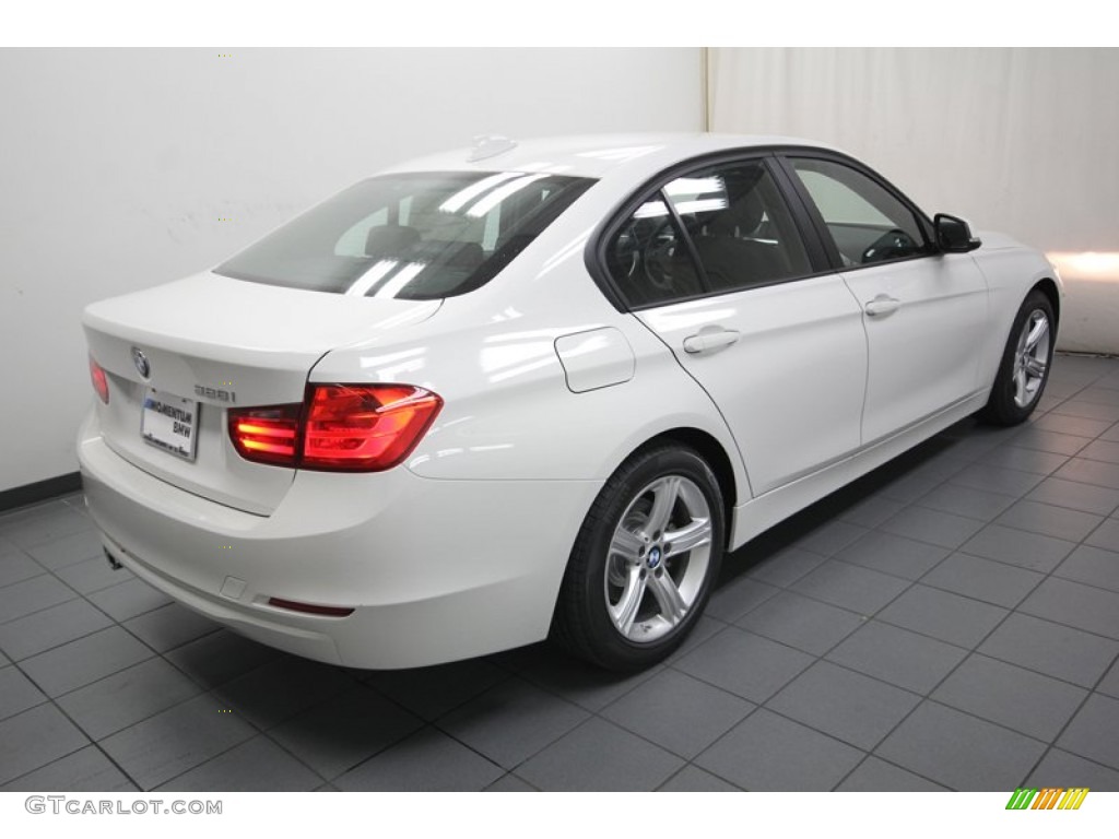 2013 3 Series 328i Sedan - Alpine White / Black photo #8