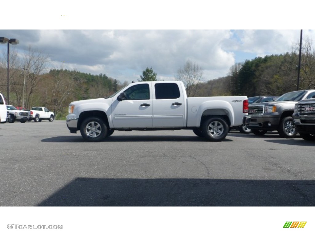 2013 Silverado 1500 LT Crew Cab 4x4 - Summit White / Ebony photo #2