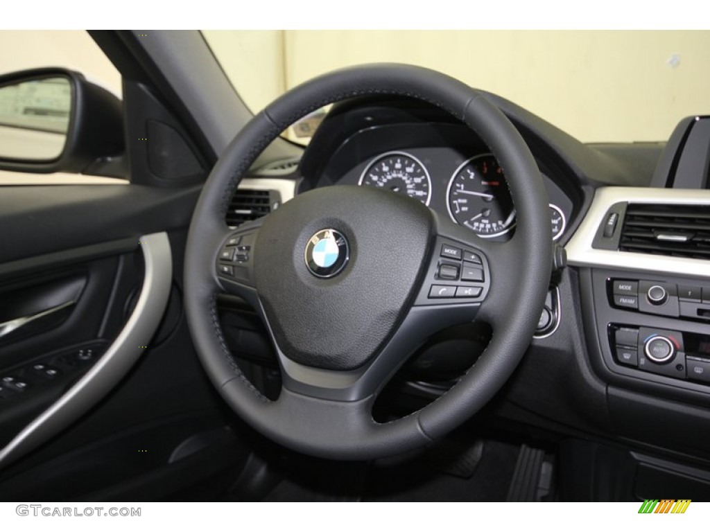 2013 3 Series 328i Sedan - Alpine White / Black photo #26