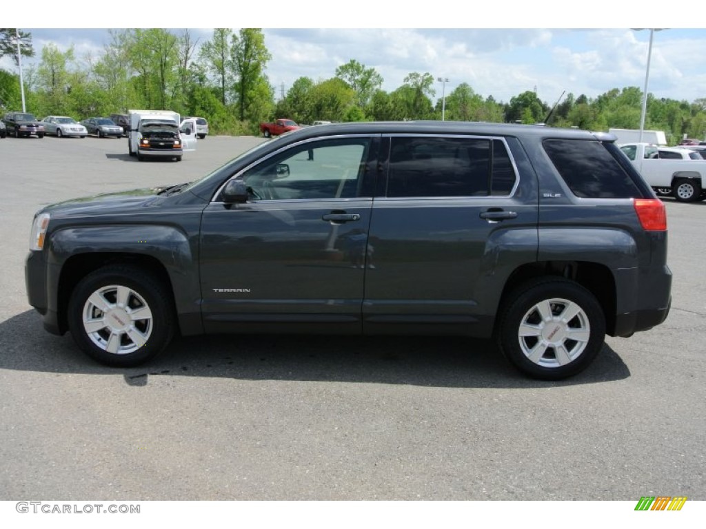 Cyber Gray Metallic 2011 GMC Terrain SLE Exterior Photo #80038131