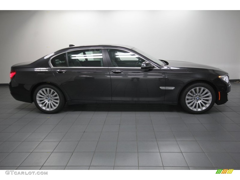 Dark Graphite Metallic II 2013 BMW 7 Series 740Li Sedan Exterior Photo #80038967