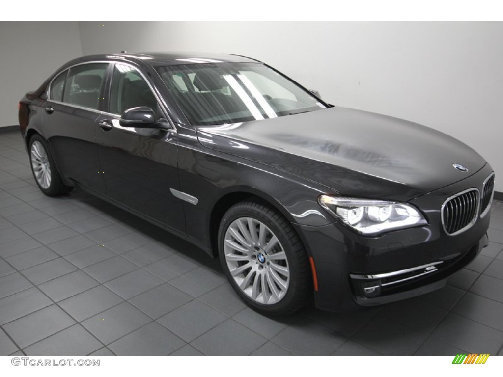 Dark Graphite Metallic II 2013 BMW 7 Series 740Li Sedan Exterior Photo #80038991