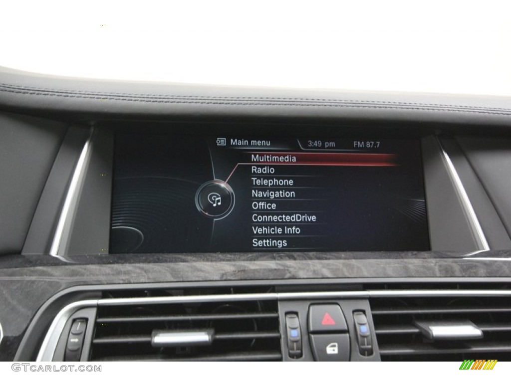 2013 7 Series 750Li Sedan - Dark Graphite Metallic II / Black photo #19
