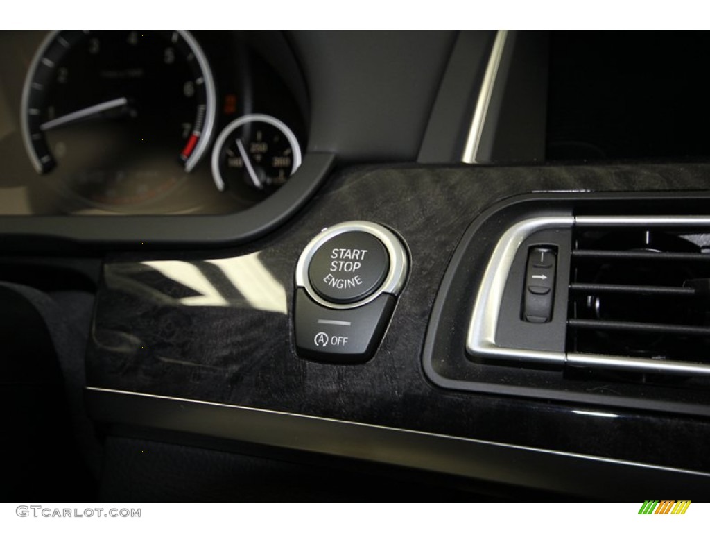 2013 7 Series 750Li Sedan - Dark Graphite Metallic II / Black photo #24