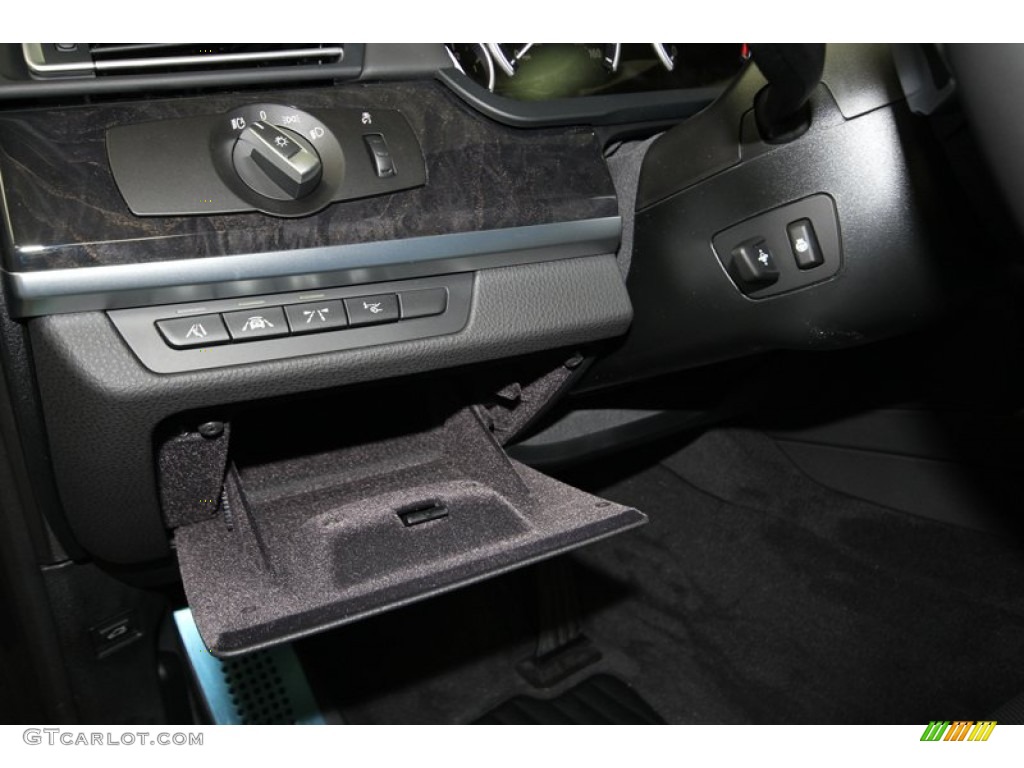 2013 7 Series 750Li Sedan - Dark Graphite Metallic II / Black photo #28