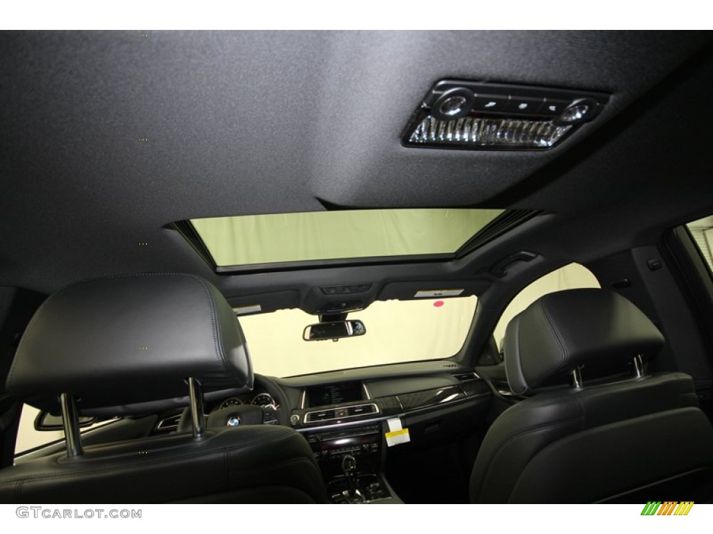 2013 7 Series 750Li Sedan - Dark Graphite Metallic II / Black photo #35