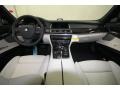 2013 BMW 7 Series Ivory White/Black Interior Dashboard Photo