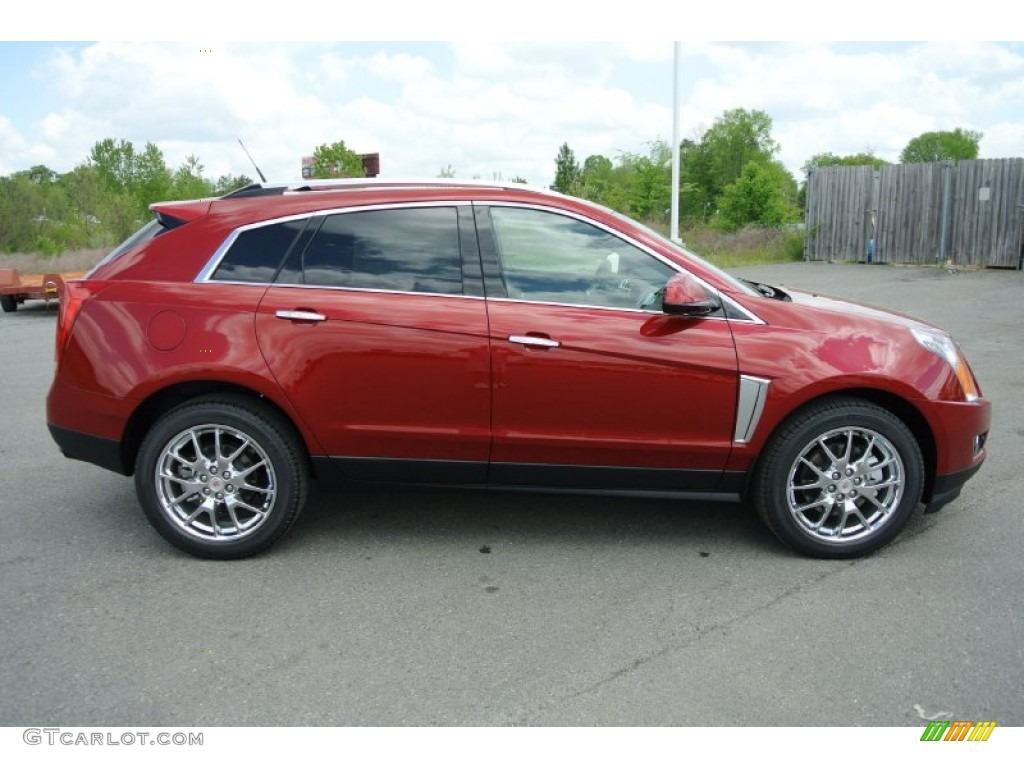 Crystal Red Tintcoat 2013 Cadillac SRX Performance FWD Exterior Photo #80039702