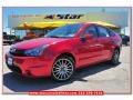 Sangria Red Metallic 2011 Ford Focus SES Sedan