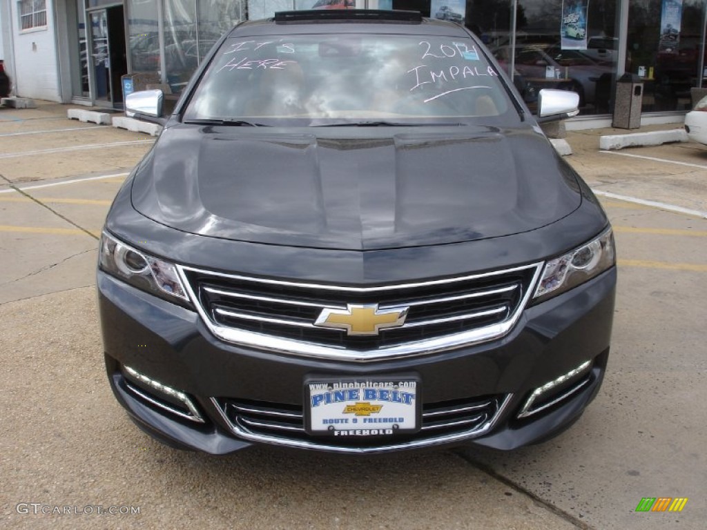 2014 Impala LTZ - Ashen Gray Metallic / Jet Black/Mojave photo #2