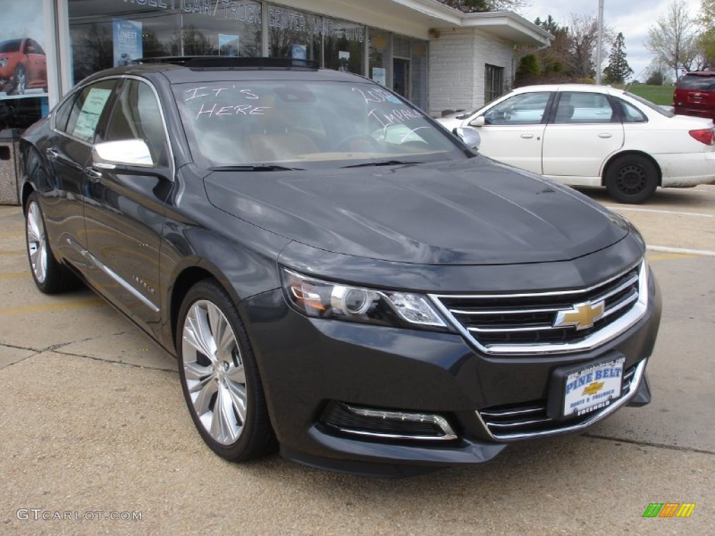 2014 Impala LTZ - Ashen Gray Metallic / Jet Black/Mojave photo #3