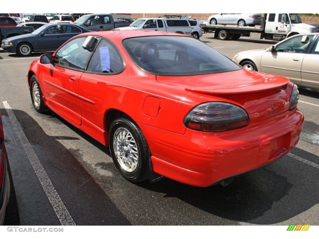 1997 Grand Prix GT Coupe - Bright Red / Gray photo #3