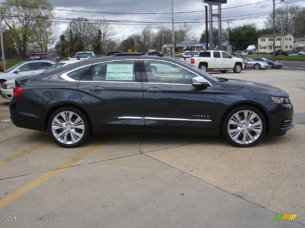 Ashen Gray Metallic 2014 Chevrolet Impala LTZ Exterior Photo #80042465