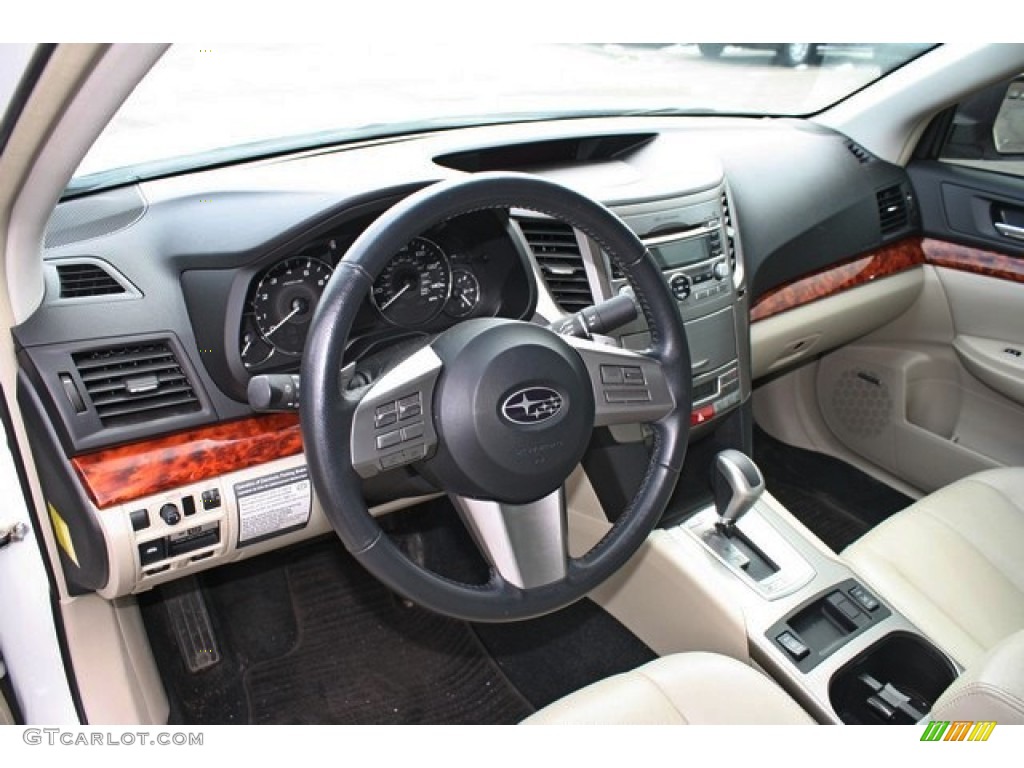 Warm Ivory Interior 2011 Subaru Legacy 2.5i Limited Photo #80042761