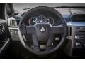 2004 Mitsubishi Endeavor Charcoal Gray Interior Steering Wheel Photo