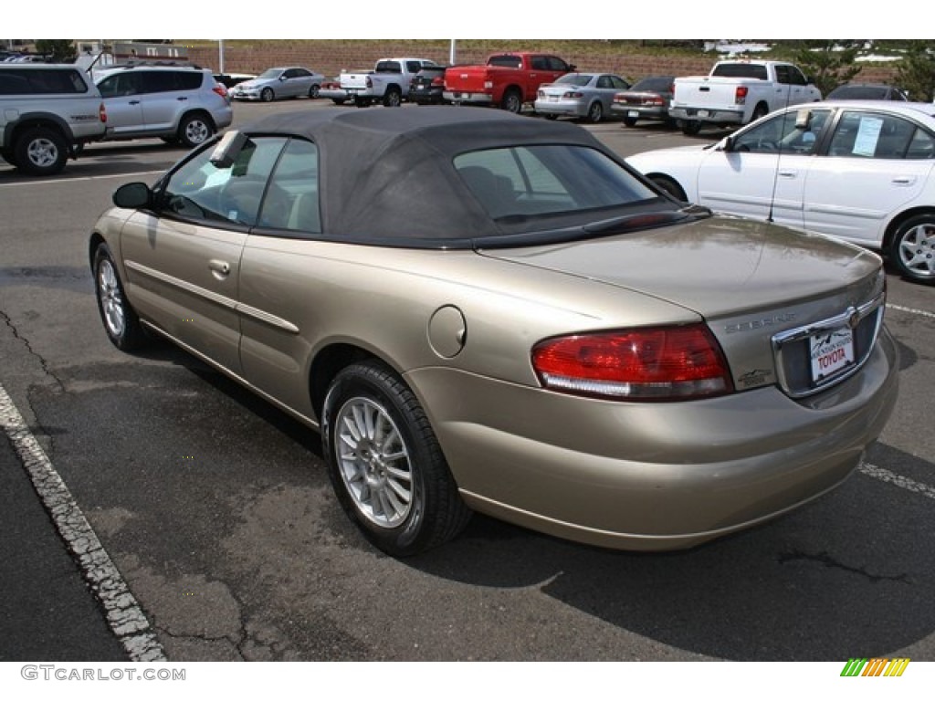 2004 Sebring Touring Convertible - Light Almond Pearl Metallic / Sandstone photo #3