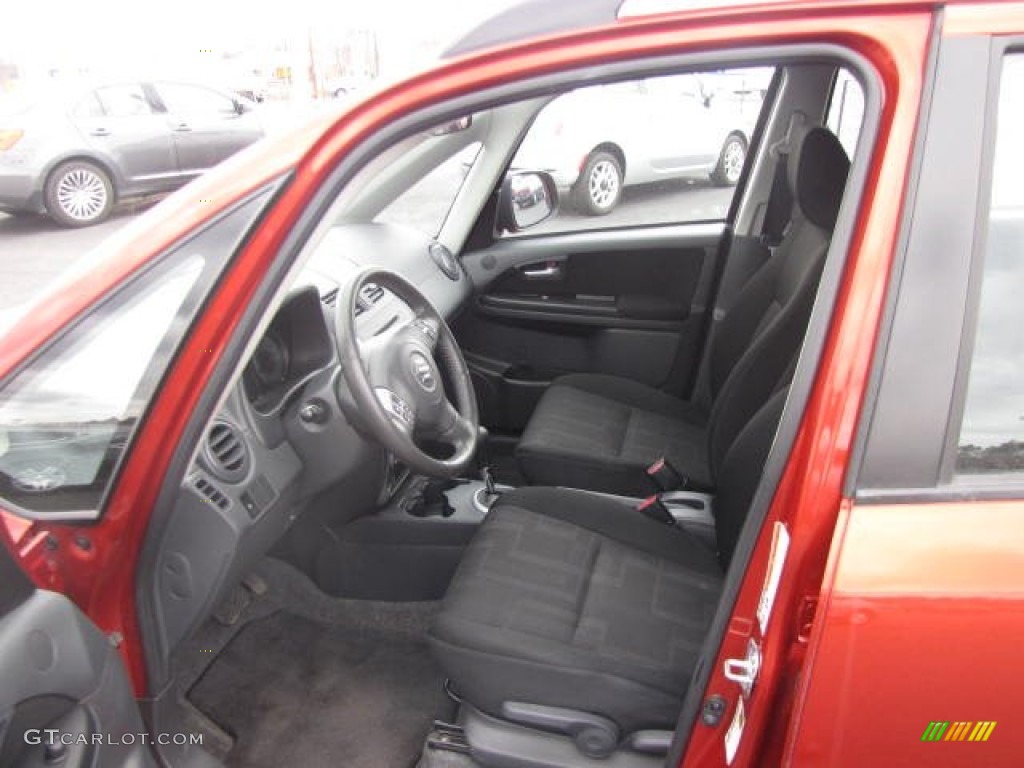 2011 SX4 Crossover Technology AWD - Sunlight Copper Metallic / Black photo #17