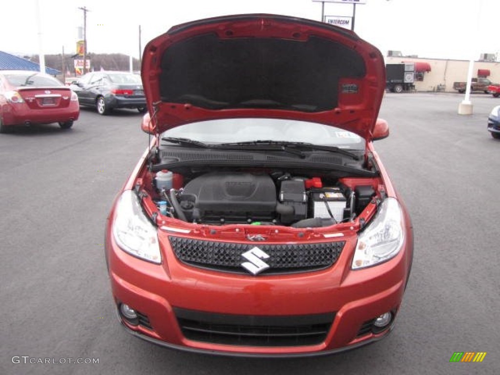 2011 SX4 Crossover Technology AWD - Sunlight Copper Metallic / Black photo #27