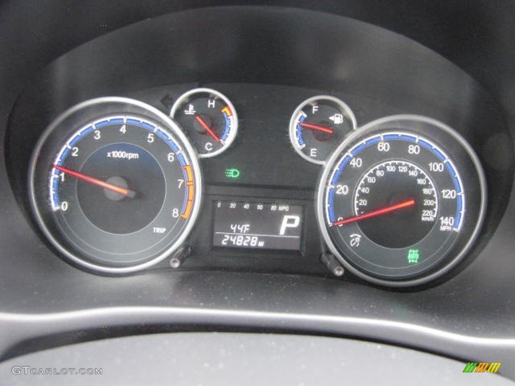 2011 SX4 Crossover Technology AWD - Sunlight Copper Metallic / Black photo #32