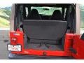 2002 Flame Red Jeep Wrangler X 4x4  photo #22