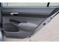 Gray 2010 Honda Civic LX Sedan Door Panel