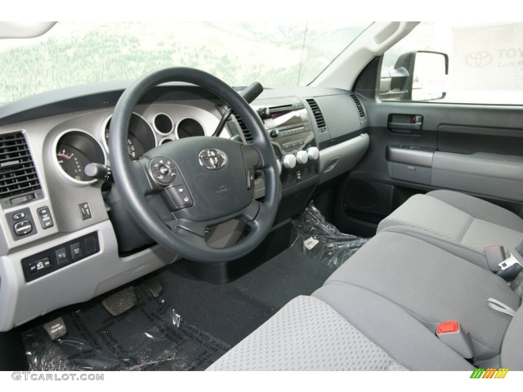 Graphite Interior 2013 Toyota Tundra Double Cab 4x4 Photo #80045804