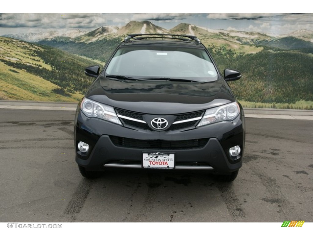 2013 RAV4 Limited AWD - Black / Black photo #3