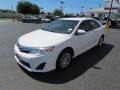 2012 Super White Toyota Camry LE  photo #3