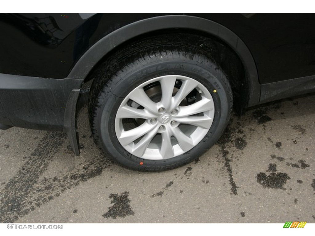 2013 RAV4 Limited AWD - Black / Black photo #9