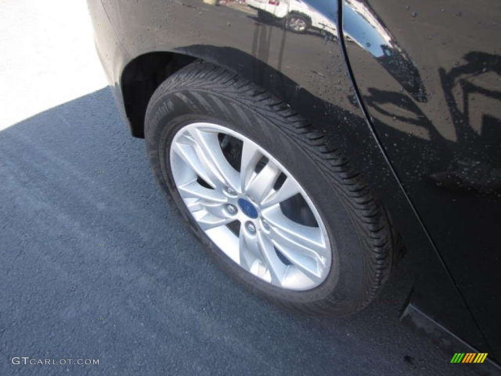 2012 Focus SEL 5-Door - Black / Charcoal Black photo #15