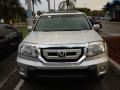 2010 Alabaster Silver Metallic Honda Pilot Touring  photo #3