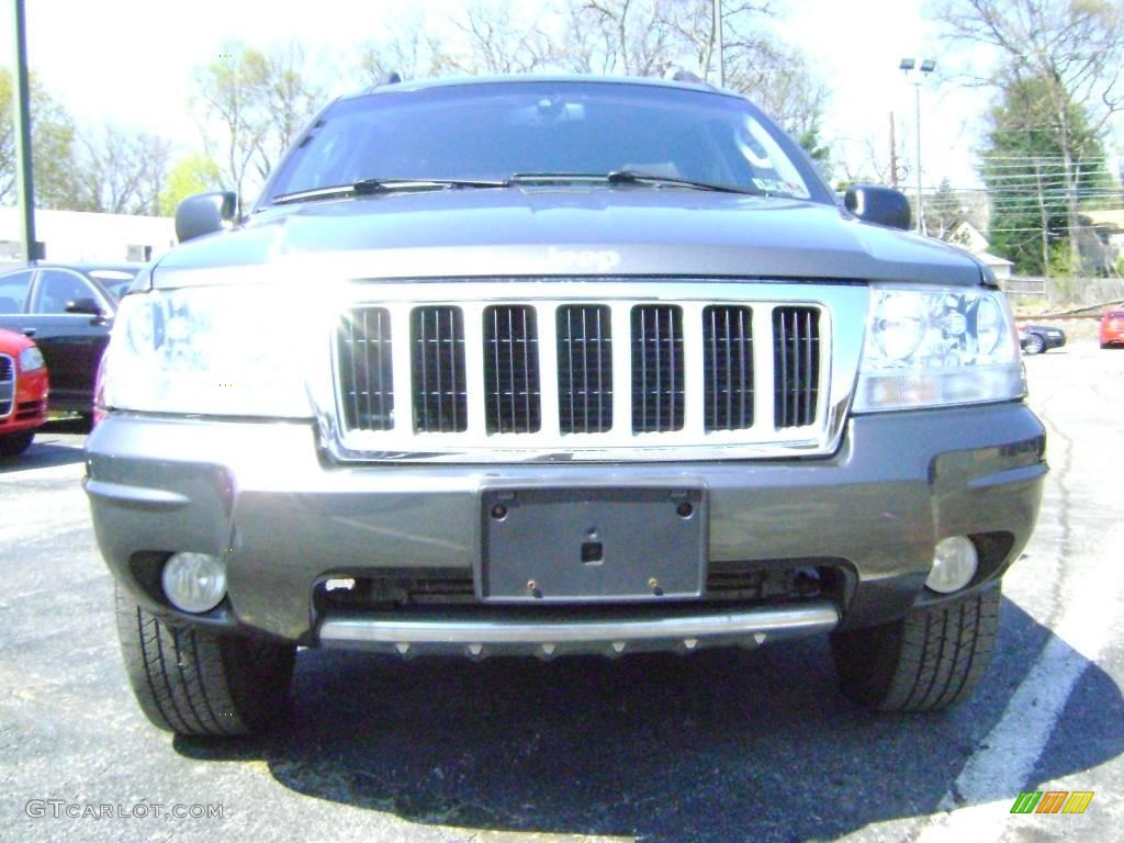 2004 Grand Cherokee Limited 4x4 - Graphite Metallic / Taupe photo #3