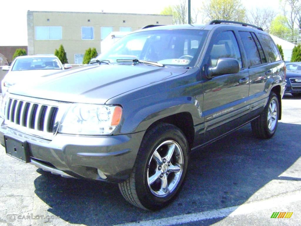 2004 Grand Cherokee Limited 4x4 - Graphite Metallic / Taupe photo #4