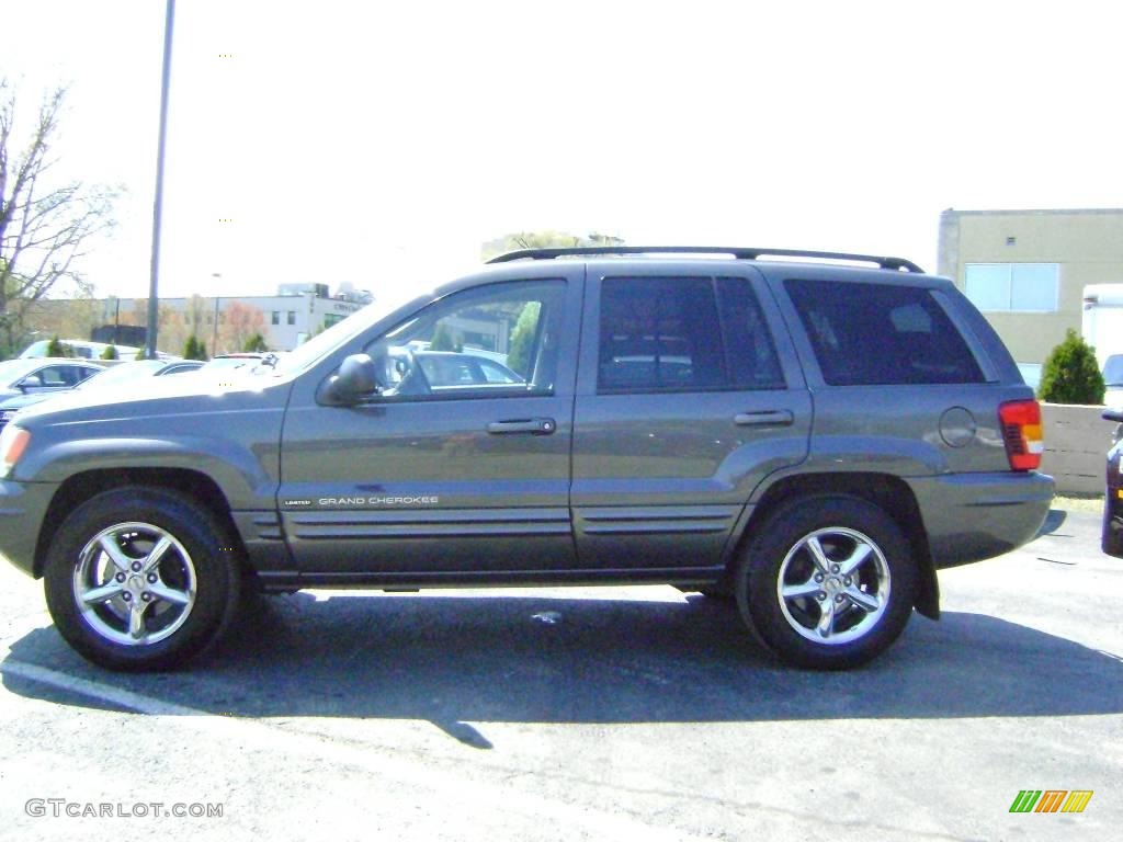 2004 Grand Cherokee Limited 4x4 - Graphite Metallic / Taupe photo #5