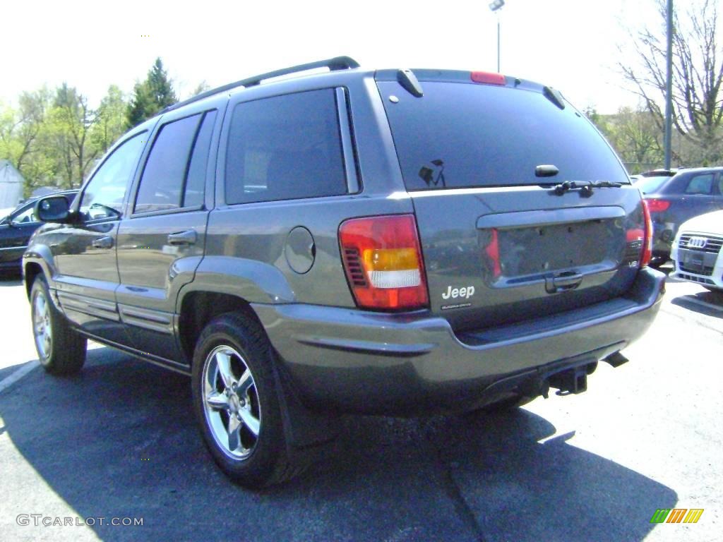 2004 Grand Cherokee Limited 4x4 - Graphite Metallic / Taupe photo #6