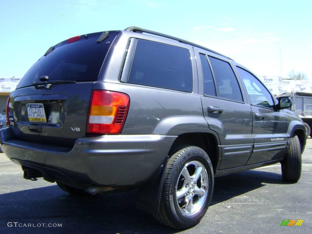 2004 Grand Cherokee Limited 4x4 - Graphite Metallic / Taupe photo #7