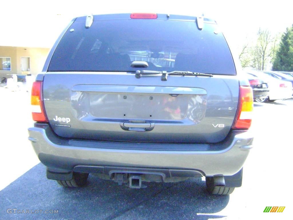2004 Grand Cherokee Limited 4x4 - Graphite Metallic / Taupe photo #8